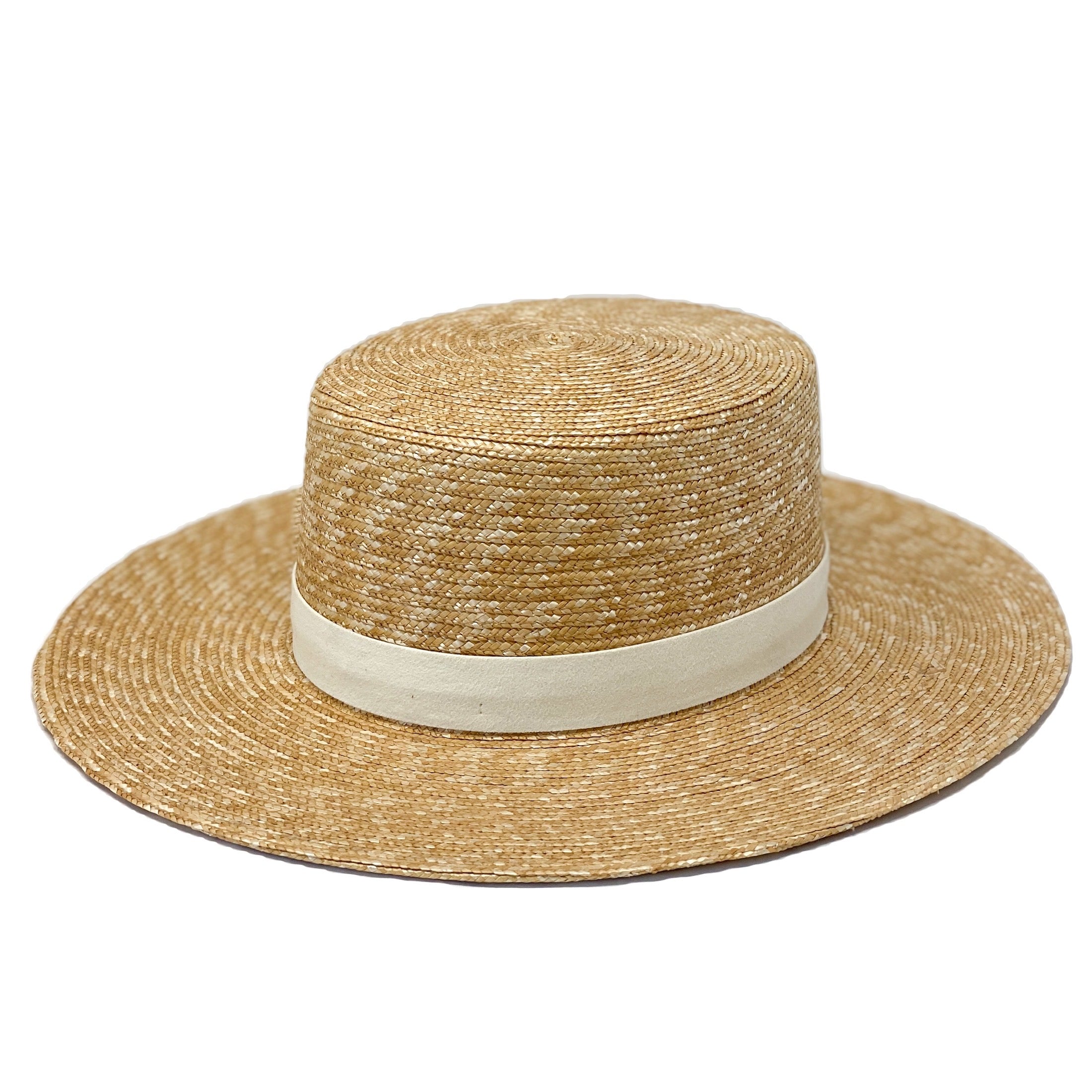 LISBON STRAW BOATER
