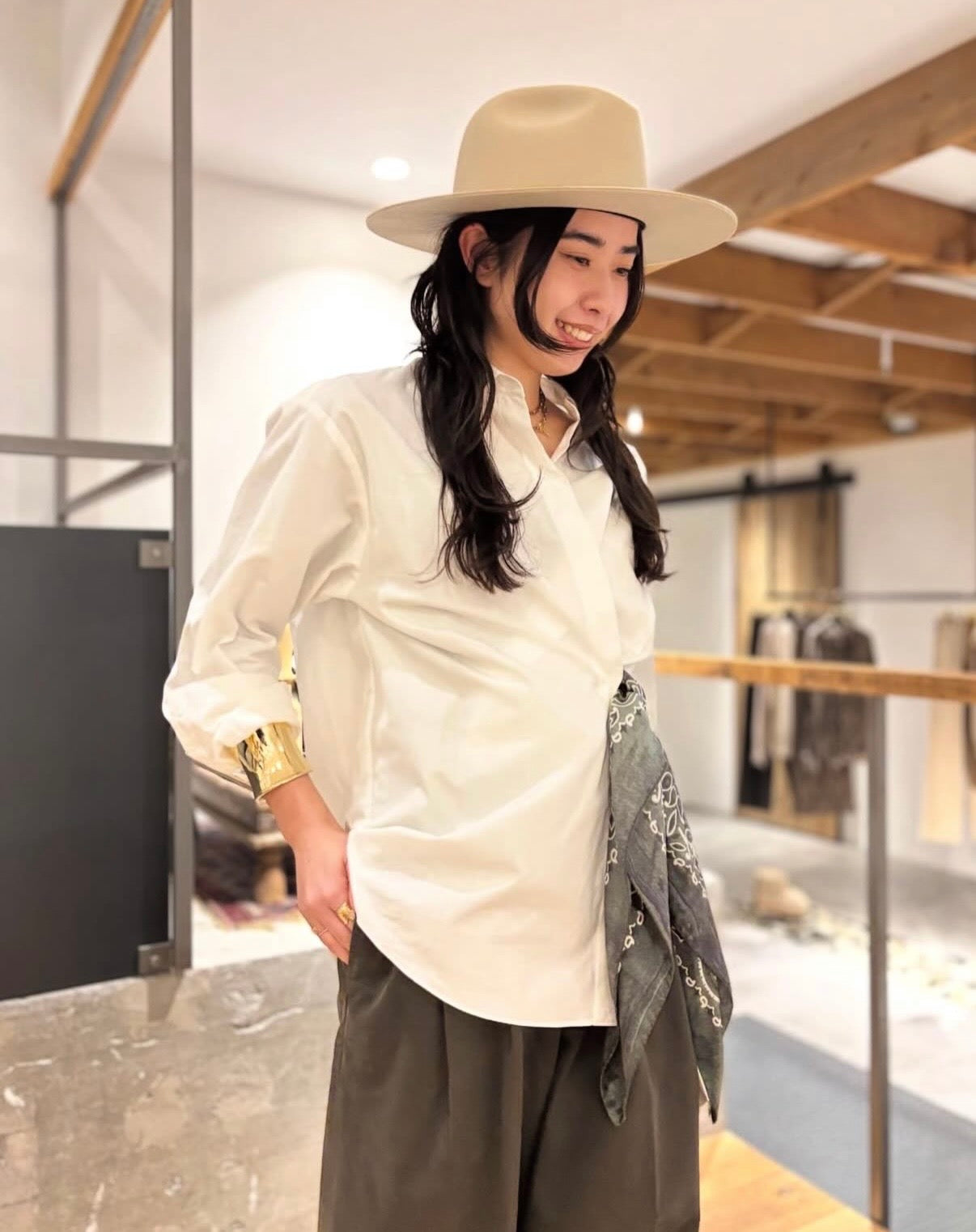Franklin felt fedora color buckskin