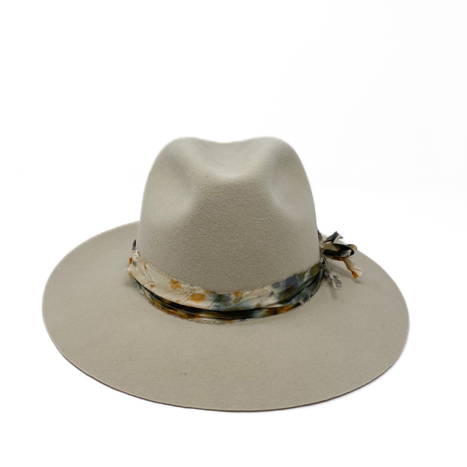 Brooklyn Bucksin with embroidery and vintage silk